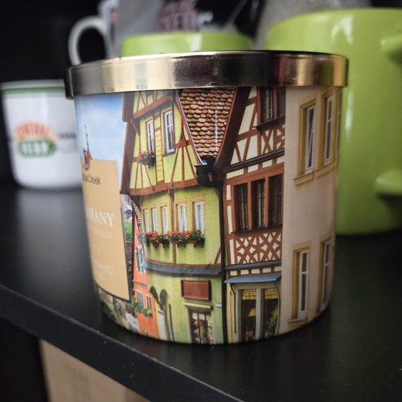 Germany EMPTY Candle Jar • SCENIC • Goosecreek 14 oz - Picture 2 of 8